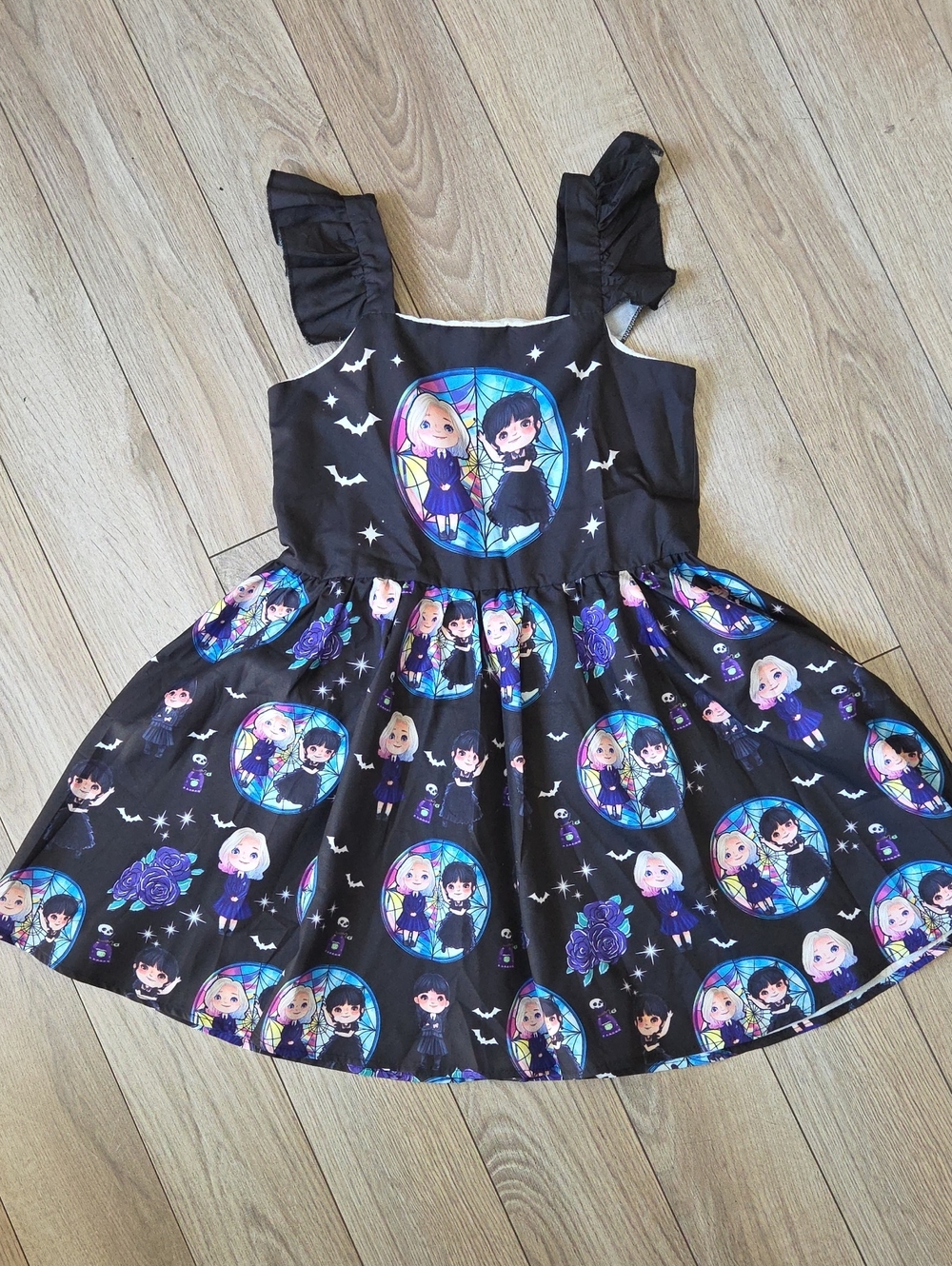 Wednesday Adams Girls 5 6 Dress
